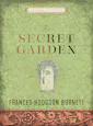 Cover of "The Secret Garden" by Frances Hodgson Burnett features an ivy-covered door on a decorative, green floral background.