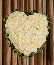 White Rose Heart