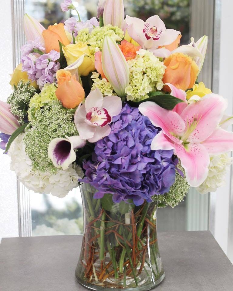 Blissful Garden Flower Arrangement n Boston, MA Central Square Florist