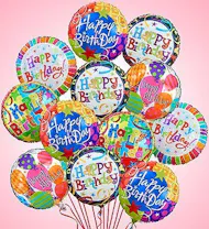 Birthday Mylar Balloons