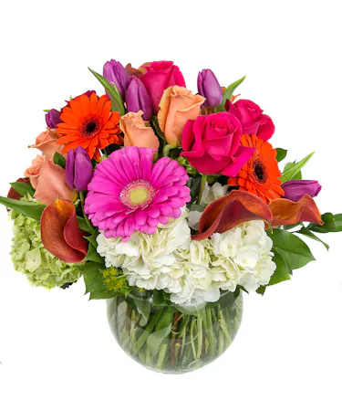 Burst of Happiness Bouquet Boston, MA - Central Square Florist