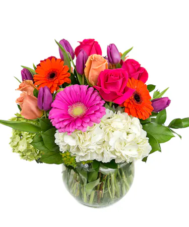 Burst of Happiness Bouquet Boston, MA - Central Square Florist