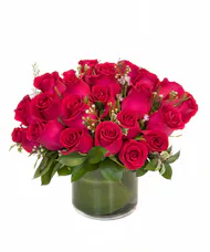 Hot Pink Rose Cylinder