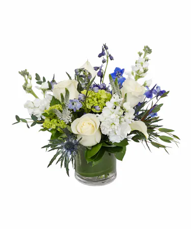 Blue & White Small Centerpiece In Boston, MA!
