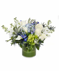 Blue & White Medium Centerpiece