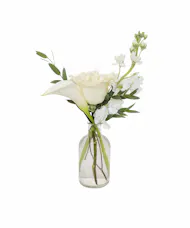White Petite Bud Vase