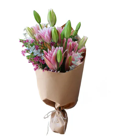 Oriental Lily Bunch in Boston, MA