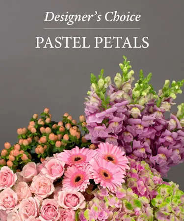 Pastel Petals -- Designer's Choice in Boston, MA