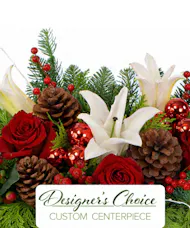 Christmas Holiday Centerpiece - Designer's Choice
