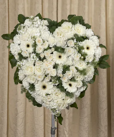 Elegant White Heart, Boston, MA