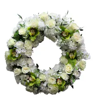 Elegant White Wreath
