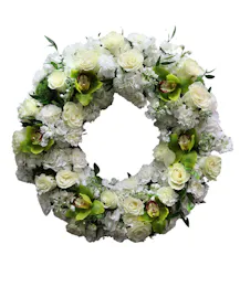 Elegant White Wreath