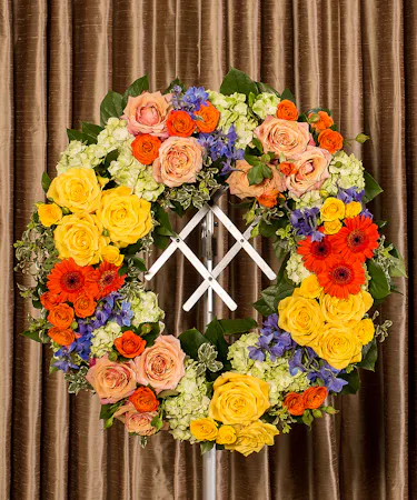 Glowing Tribute Wreath