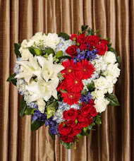 Patriotic Solid Heart