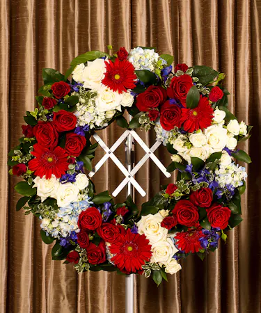 Patriotic Wreath, Boston, MA