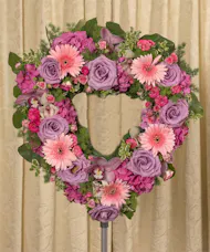 Soft Colored Open Heart