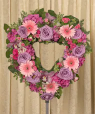 Soft Colored Open Heart