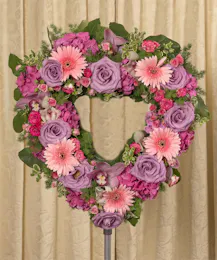 Soft Colored Open Heart