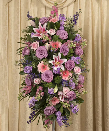 Soft Colored Standing Spray, Boston, MA