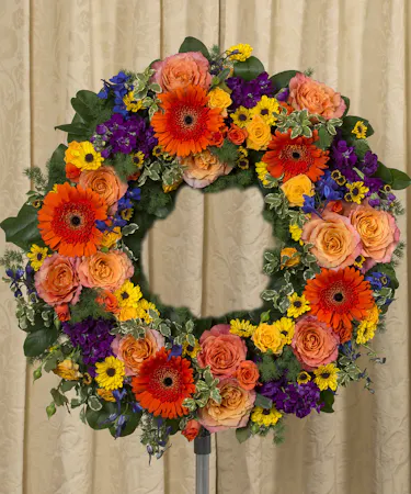 Vibrant Wreath, Boston, MA