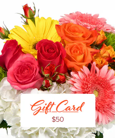 $50 Central Square Florist E-Gift Card
