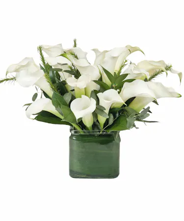 Calla Lily Vase in Boston, MA