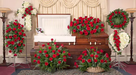 Funeral - Red Roses